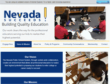 Tablet Screenshot of nevadasucceeds.org